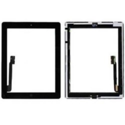 Touch Screen Digitizer Assembly with Sticker and Home Button Replacement Parts for iPad 3 4 - Black Touch Screen Digitizer Assembly with Sticker and Home Button Replacement Parts for iPad 3 4 - Black
