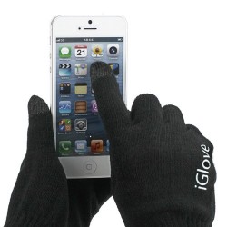 Interwoven Touch Screen Gloves for iPhone iPad and Capacitive Touchscreen Devices,Black Interwoven Touch Screen Gloves for iPhone iPad and Capacitive Touchscreen Devices,Black