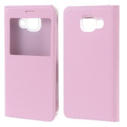 View Window PU Leather Shell Case for Samsung Galaxy A3 SM-A310F (2016) - Pink View Window PU Leather Shell Case for Samsung Galaxy A3 SM-A310F (2016) - Pink