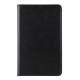 Περιστρεφόμενη Δερμάτινη Θήκη Βιβλίο με Βάση Στήριξης  (Ανάγλυφη Όψη) για Samsung Galaxy Tab A 10.1 (2016) T580 - Μαύρο Samsung Θήκες Tablet