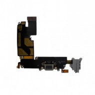 Dock Connector Charging Port Flex Cable for iPhone 6 Plus - Dark Grey