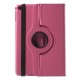 For iPad mini 4 Lychee 360-Rotation Stand Leather Tablet Cover - Rose Apple Cases Tablet