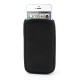 Black Soft Cloth Sleeve Pouch Bag Cover for iPhone 5 5s 5c 4 4S iPod Touch 5. Size: 12.5 x 6.5cm Apple Cases Mobile