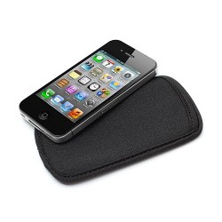 Black Soft Cloth Sleeve Pouch Bag Cover for iPhone 5 5s 5c 4 4S iPod Touch 5. Size: 12.5 x 6.5cm