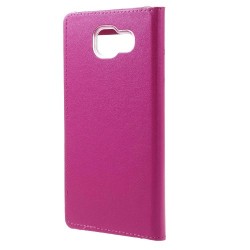 Window Leather Flip Cover for Samsung Galaxy A5 SM-A510F - Rose Window Leather Flip Cover for Samsung Galaxy A5 SM-A510F - Rose