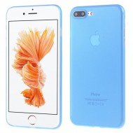 Ultra Thin 0.3mm Matte Hard Plastic Case for iPhone 7 Plus 5.5 inch - Blue