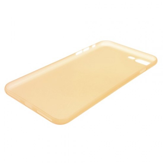 0,3mm Ultrathin Matte Anti-fingerprint Hard Shell for iPhone 7 Plus - Orange Apple Cases Mobile