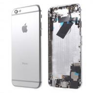 Metal Back Housing Faceplate Assembly Parts for iPhone 6 - Silver