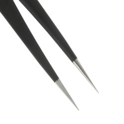 VETUS ESD-12 Anti-Static Stainless Steel Fine Tip Straight Tweezer Repair Tool, Length: 135mm VETUS ESD-12 Anti-Static Stainless Steel Fine Tip Straight Tweezer Repair Tool, Length: 135mm