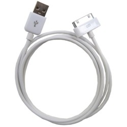 USB 2.0 Data Sync Charger Cable for iPhone 4S 4 3GS 3G 2G For iPad For iPod Series (High Quality) (IPHONE-601) - 1 m