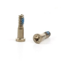 2 PCS 5-Point Star Pentalobe Bottom Dock Connector Screws for iPhone 5s - Gold 2 PCS 5-Point Star Pentalobe Bottom Dock Connector Screws for iPhone 5s - Gold