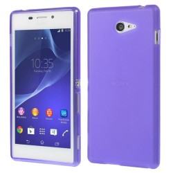 Θήκη Σιλικόνης TPU Ματ για Sony Xperia M2 D2303 / M2 Dual D2302 - Μωβ Θήκη Σιλικόνης TPU Ματ για Sony Xperia M2 D2303 / M2 Dual D2302 - Μωβ