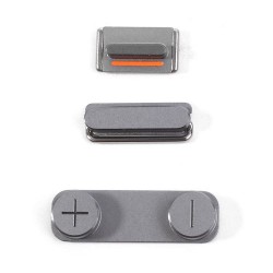 Grey for iPhone 5s 3 in 1 OEM Button Key Kit Set (Power/ Volume/ Mute) Grey for iPhone 5s 3 in 1 OEM Button Key Kit Set (Power/ Volume/ Mute)