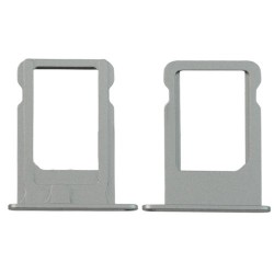 SIM Card Tray Holder Replacement for iPhone 5S OEM - Silver SIM Card Tray Holder Replacement for iPhone 5S OEM - Silver