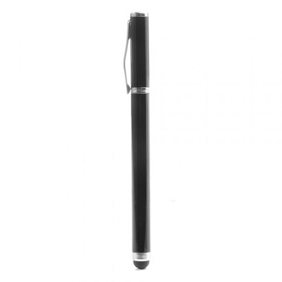 Black Ball Point Pen Stylus for iPhone iPad Samsung with Capacitive Touch Screen Pen