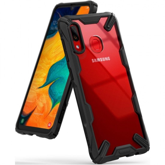 Ringke Fusion-X Samsung Galaxy A30 Black  Samsung Cases Mobile